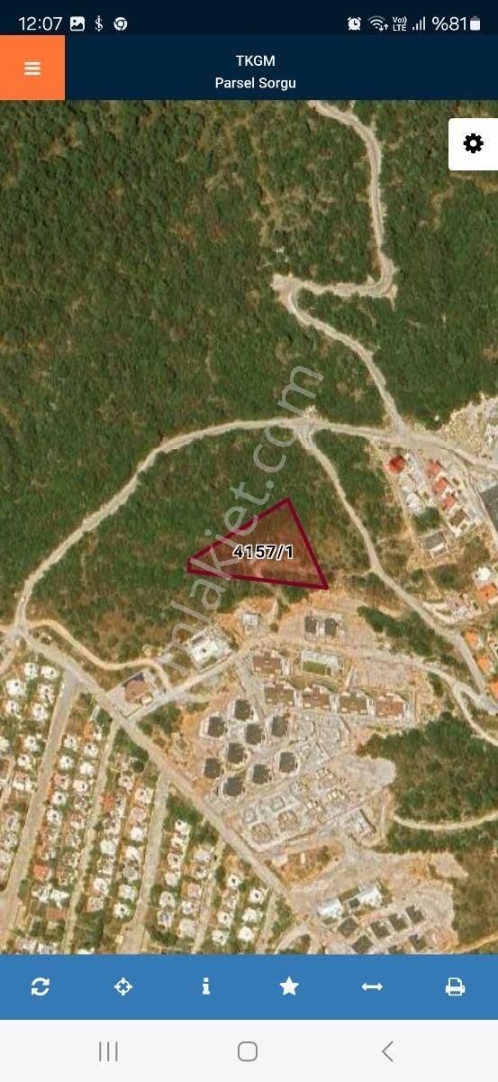 Didim Akbük'te Full Deniz Manzaralı 262 M2 Arsa - Görsel 5