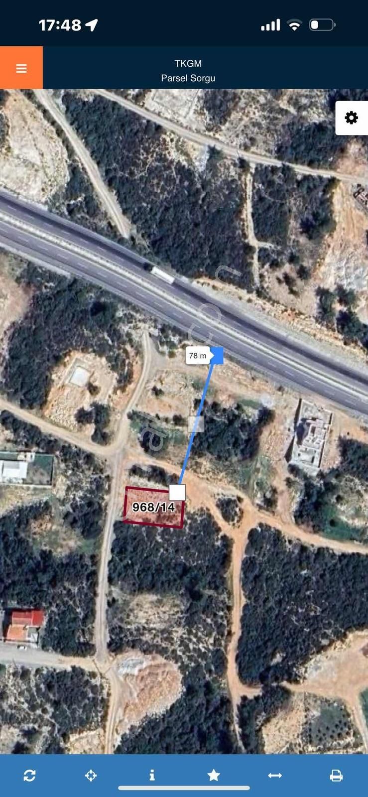 Didim Akyeniköy Bodrum Yolu Üzerinde Toki Evleri Yanında 600m2