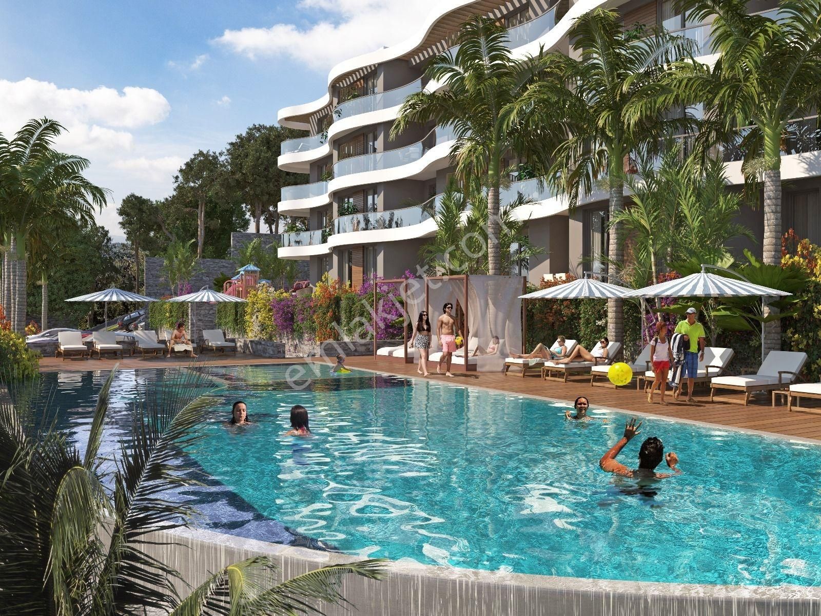 Didim Akbük'te Full Deniz Manzaralı Satılık Daireler Taksitle - Görsel 20