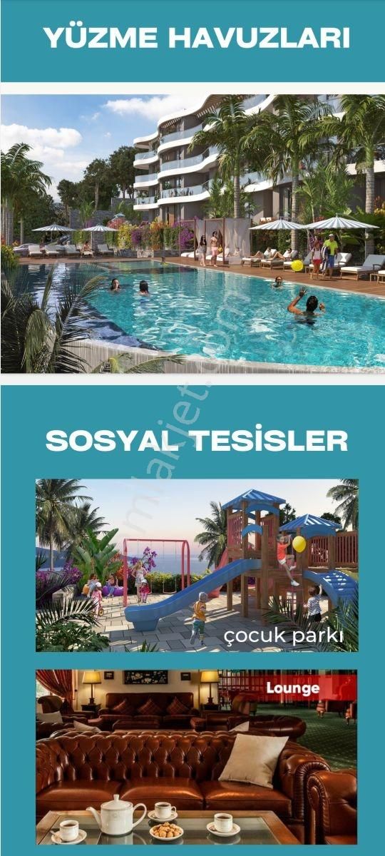 Didim Akbük'te Full Deniz Manzaralı Satılık Daireler Taksitle - Görsel 10