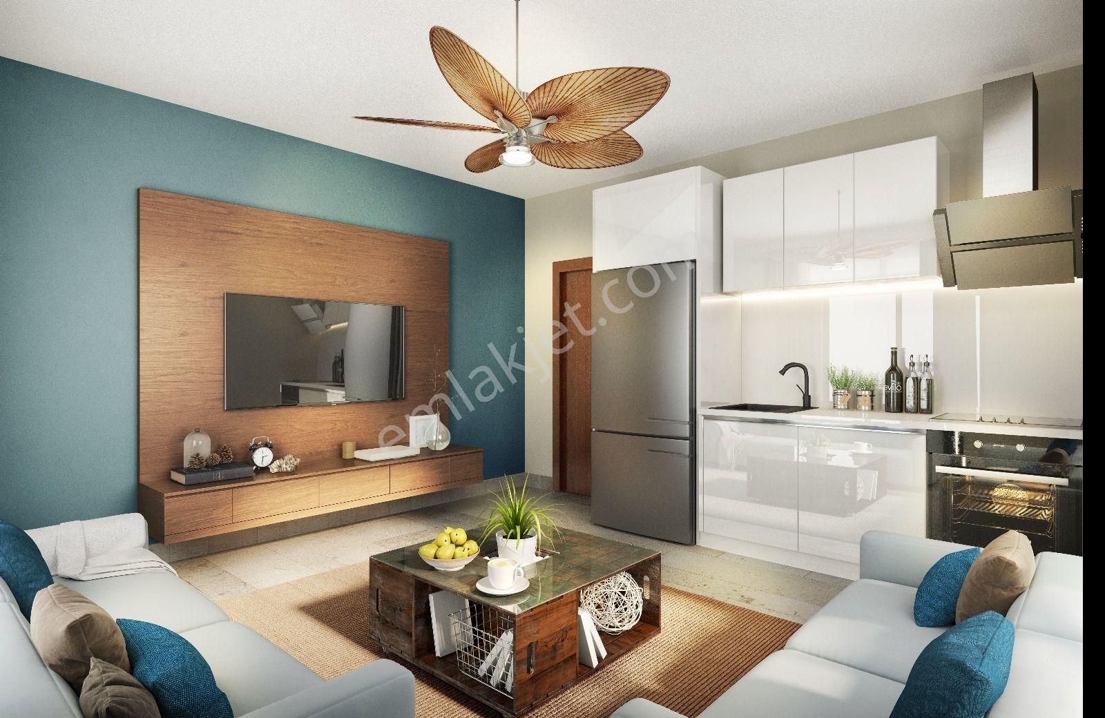 Didim Akbük'te Full Deniz Manzaralı Satılık Daireler Taksitle - Görsel 13