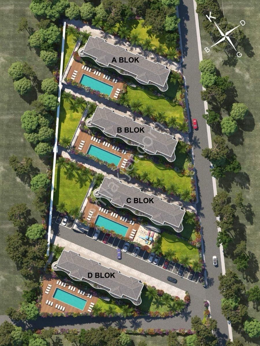 Didim Akbük'te Full Deniz Manzaralı Satılık Daireler Taksitle - Görsel 22