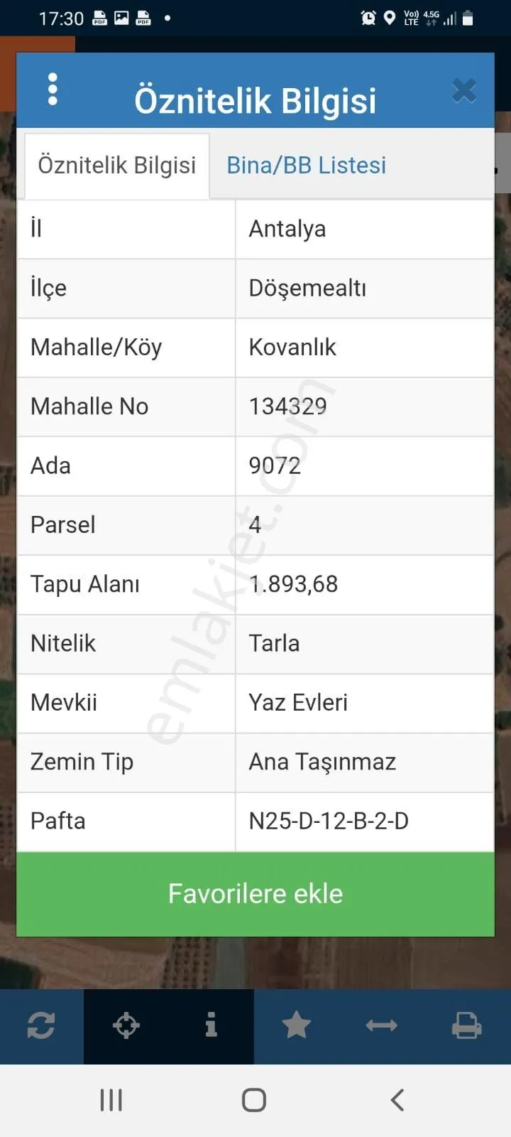 Acil Satılık Müstakil Tapulu Tarla - Görsel 20