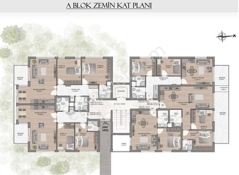 Meydankavağında Site İçi Lüks 3+1 Daire - Görsel 9