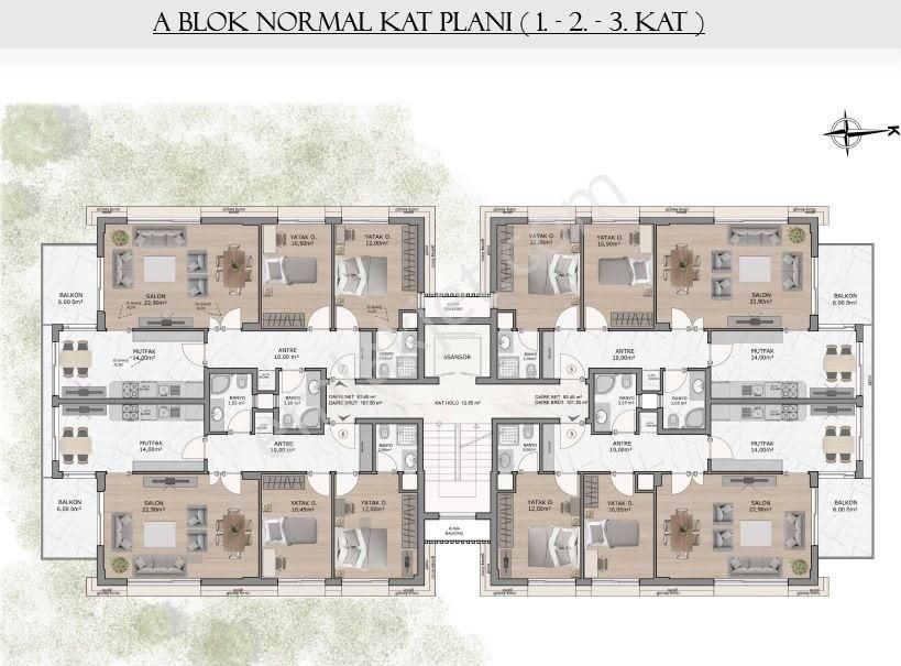 Meydankavağında Site İçi Lüks 3+1 Daire - Görsel 3