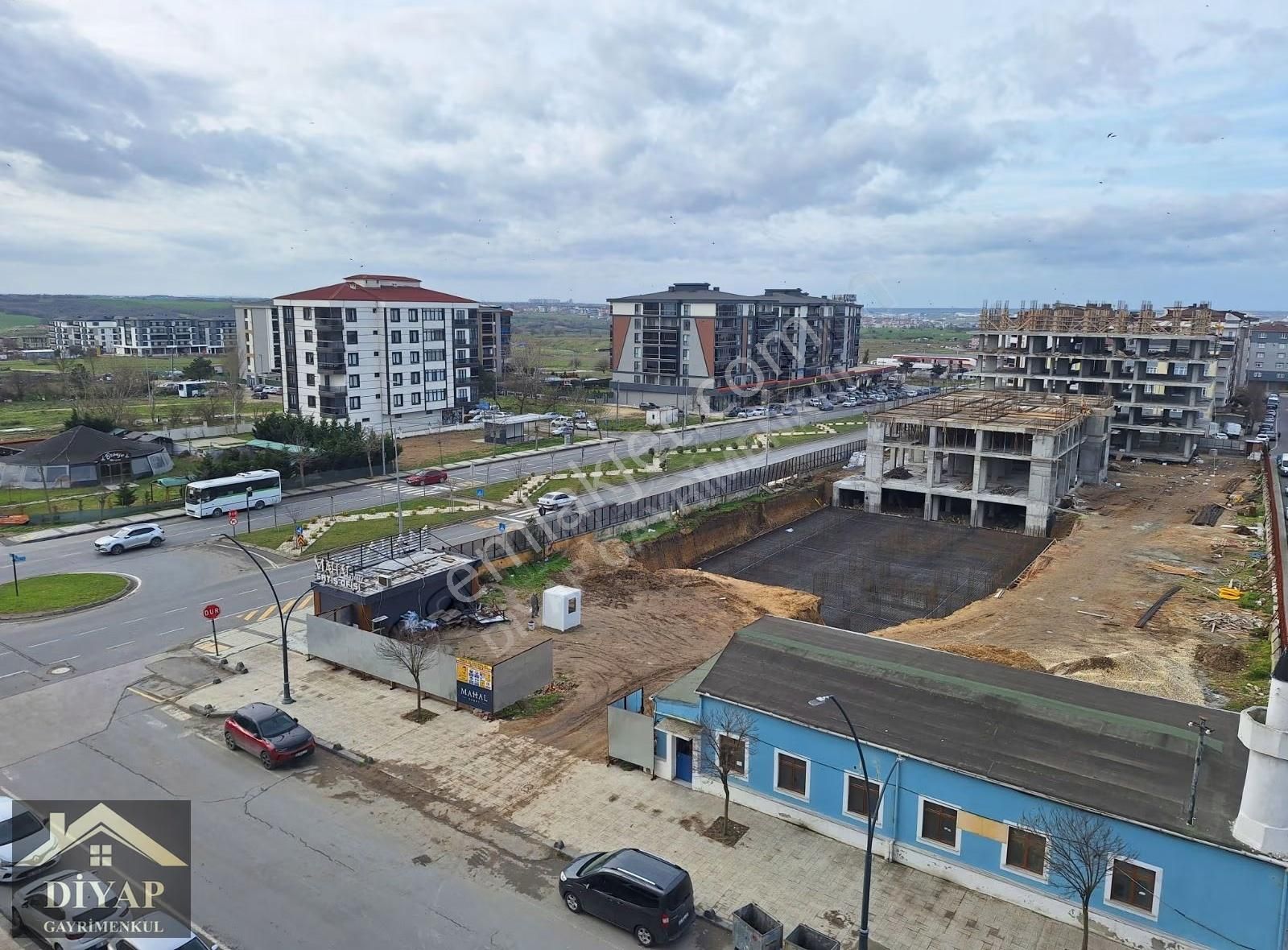 Diyap'tan Tepe Mevkisinde Şehir Manzaralı Kapalı Teraslı Dublex