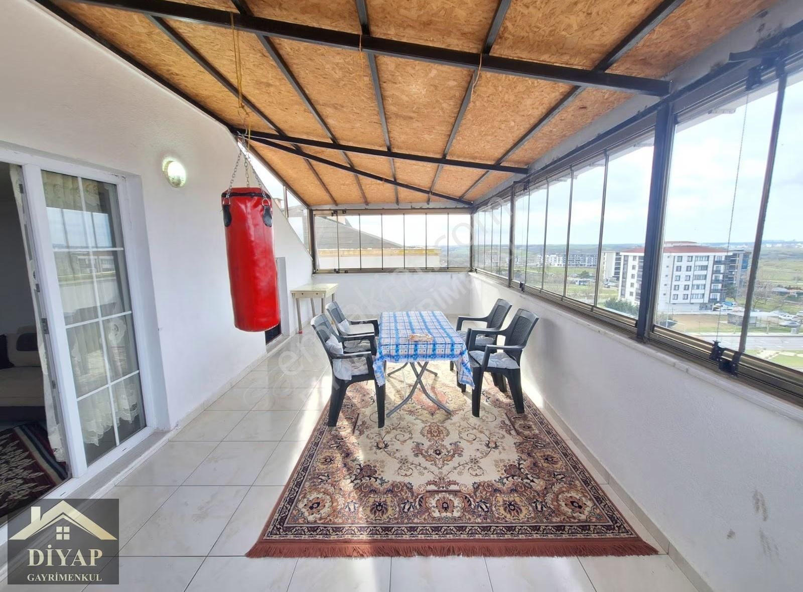 Diyap'tan Tepe Mevkisinde Şehir Manzaralı Kapalı Teraslı Dublex - Görsel 20