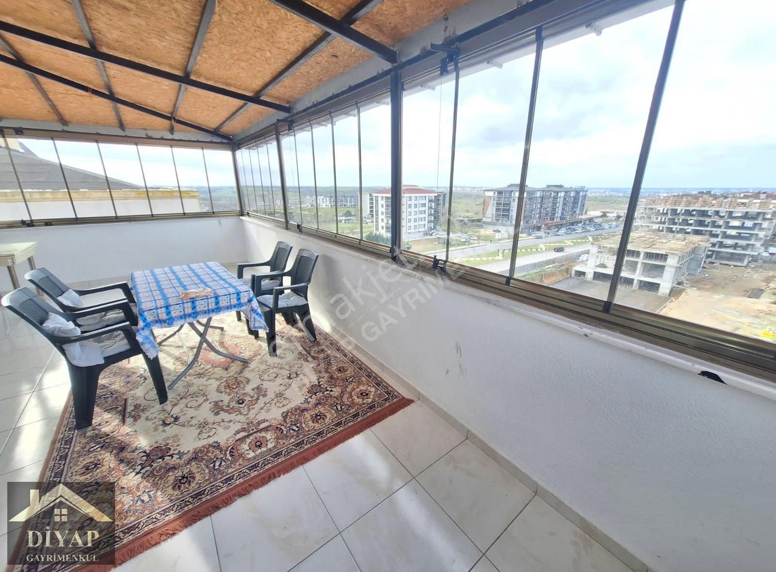 Diyap'tan Tepe Mevkisinde Şehir Manzaralı Kapalı Teraslı Dublex - Görsel 19
