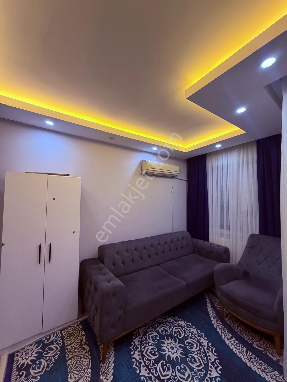 Çınarda Ön Cephe Balkonlu Eşyalı Fırsat 1+1 Satılık Apart - Görsel 4