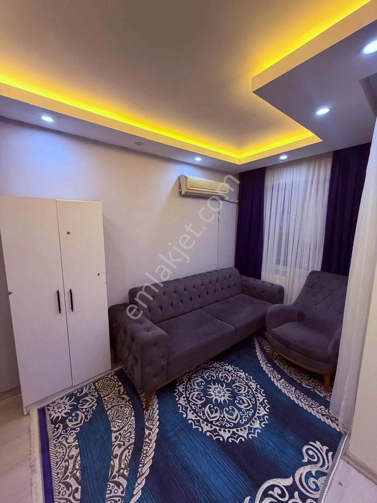 Çınarda Ön Cephe Balkonlu Eşyalı Fırsat 1+1 Satılık Apart - Görsel 22