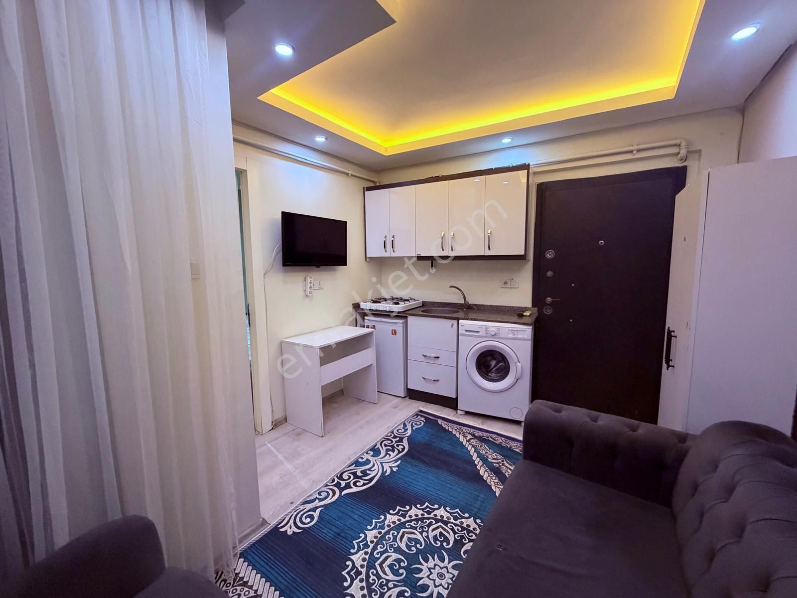 Çınarda Ön Cephe Balkonlu Eşyalı Fırsat 1+1 Satılık Apart - Görsel 21