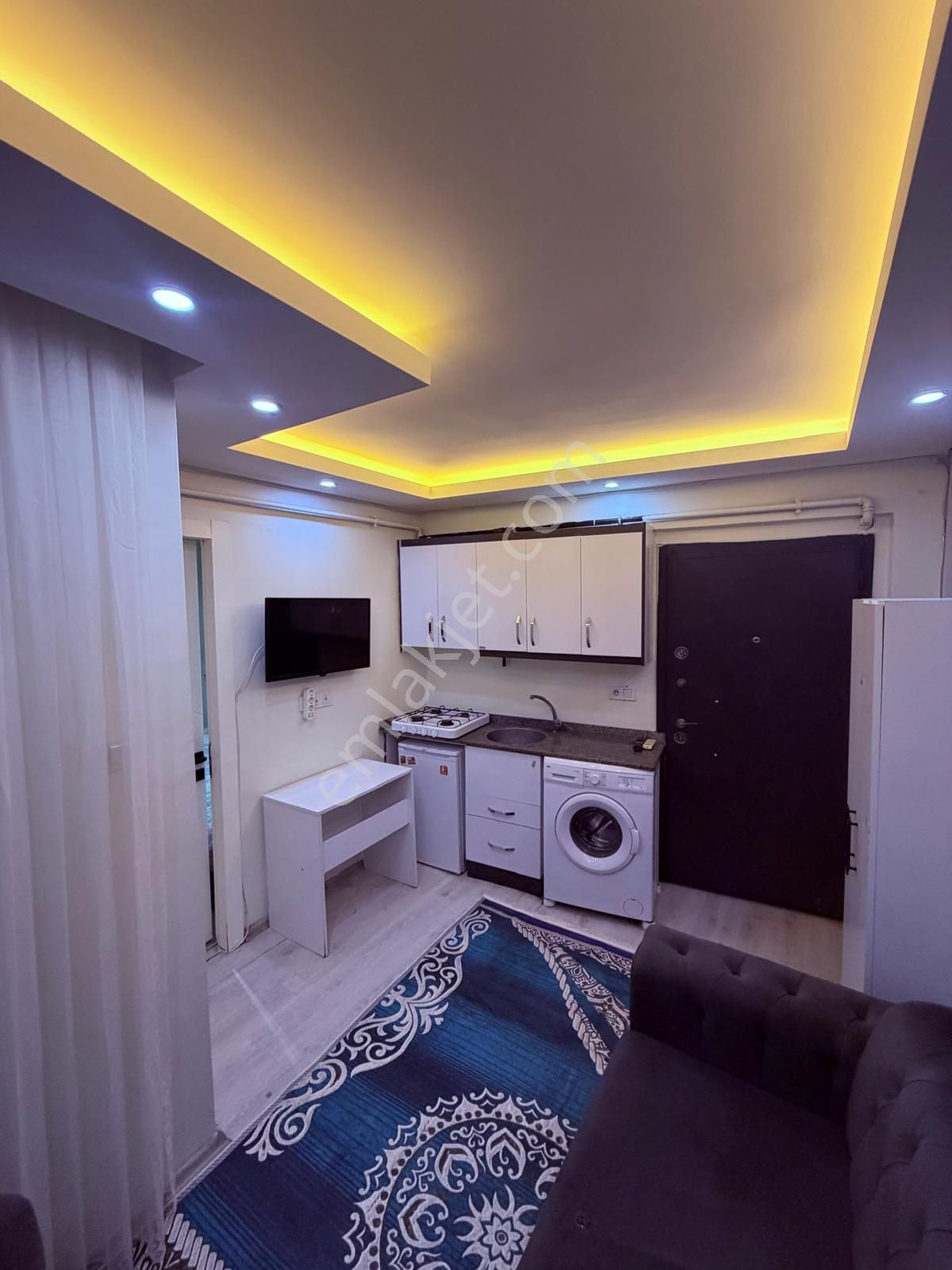 Çınarda Ön Cephe Balkonlu Eşyalı Fırsat 1+1 Satılık Apart - Görsel 27