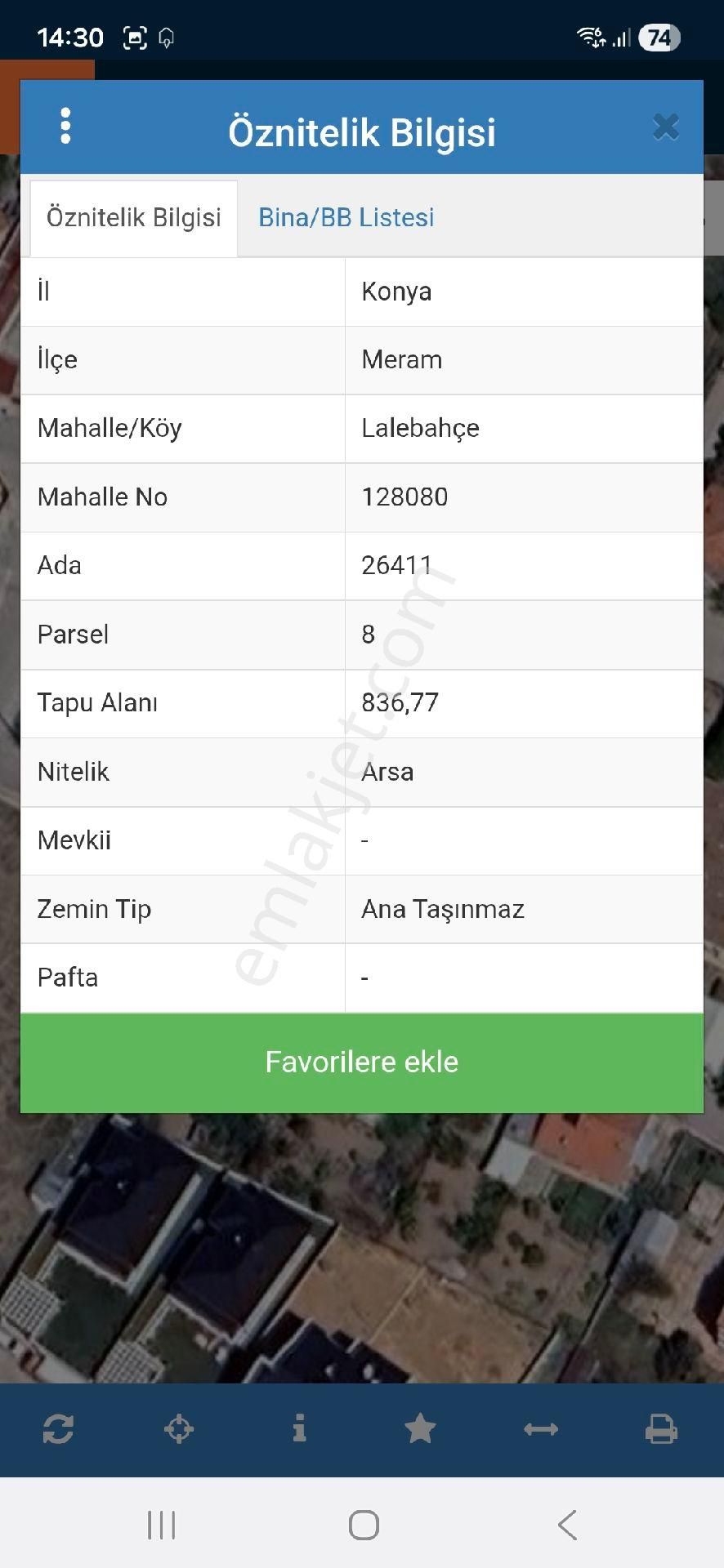 Lalebahçe Mahallesinde Satılık 836 M2 2 Kat İmarlı Arsa Çift Yola Cephe - Görsel 3