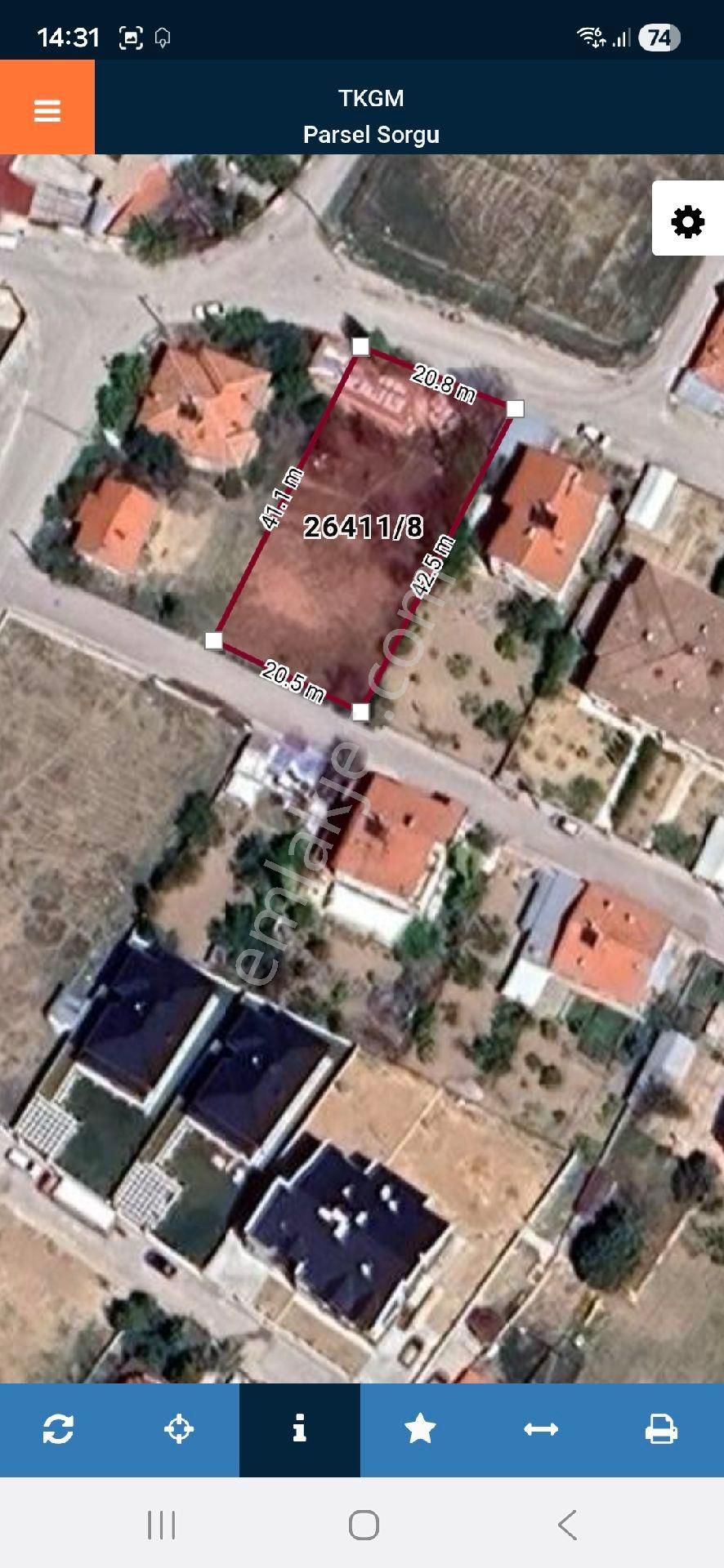 Lalebahçe Mahallesinde Satılık 836 M2 2 Kat İmarlı Arsa Çift Yola Cephe - Görsel 6