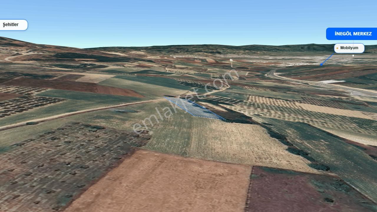 Roma' Dan Şehitler Mh' De Satılık Tarla - Görsel 9