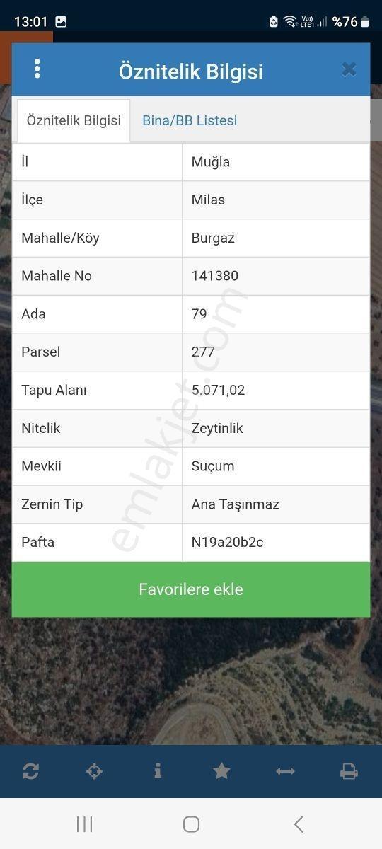 Muğla Milas Asfalt Üstü Sanayii İmar Dibinde Satılık Arazi - Görsel 3