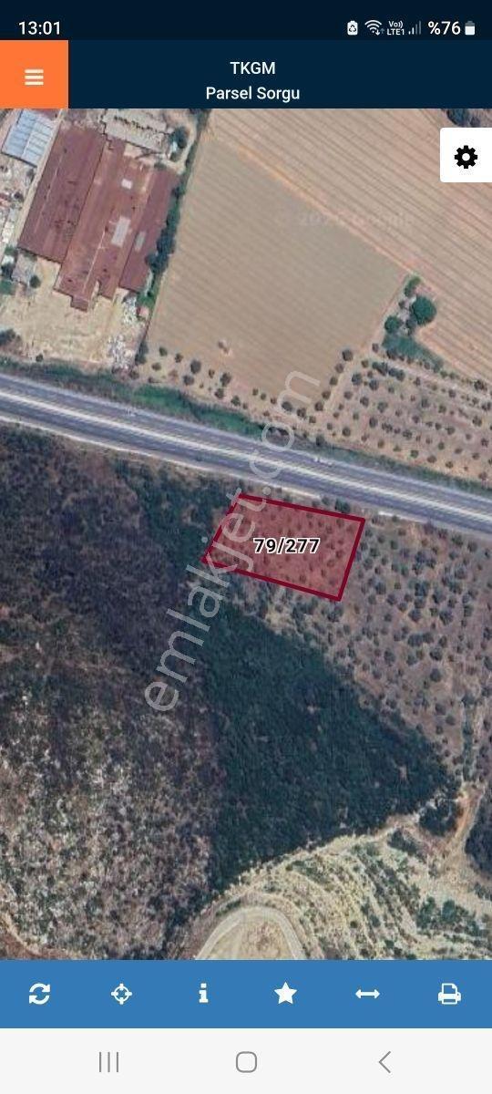 Muğla Milas Asfalt Üstü Sanayii İmar Dibinde Satılık Arazi - Görsel 2