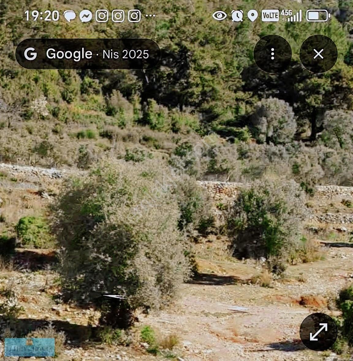 Muğla Fethiye İncirköy Mah Deniz Manzaralı Arsa