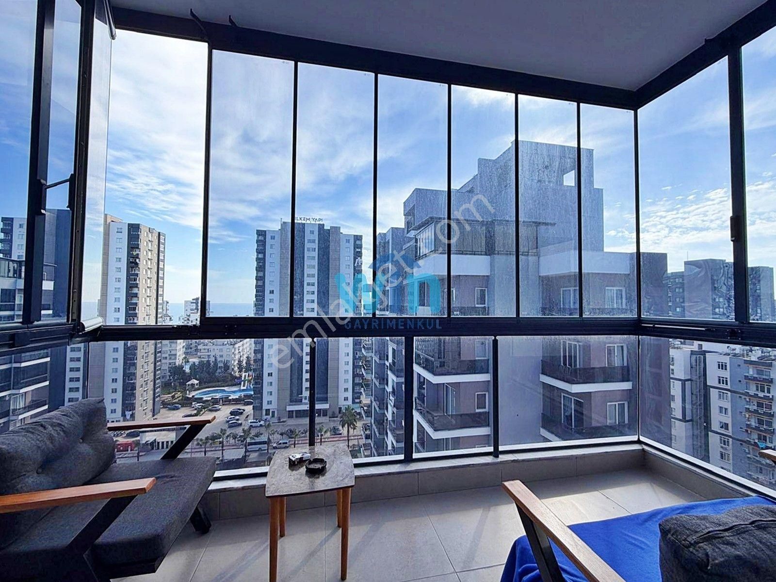 Win'den Tece'de İlkem Elexus'ta Deniz Manzaralı Full Eşyalı Satılık 1+1 Daire - Görsel 6