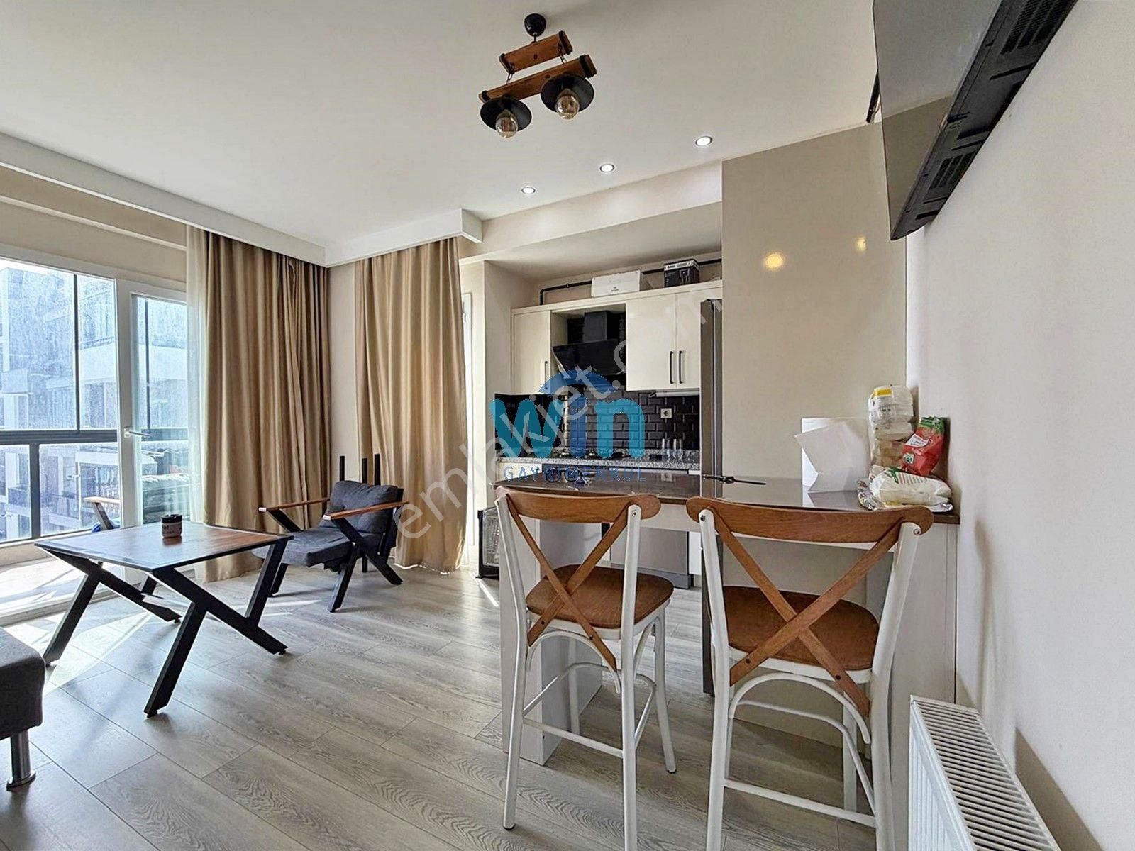 Win'den Tece'de İlkem Elexus'ta Deniz Manzaralı Full Eşyalı Satılık 1+1 Daire - Görsel 3