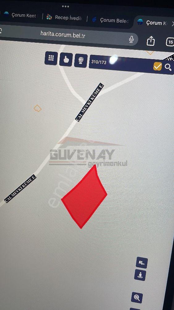 Güvenay - Çorum Ted İlerisi Büğet Yolu 23 Dönüm Satılık Tarla - Görsel 5