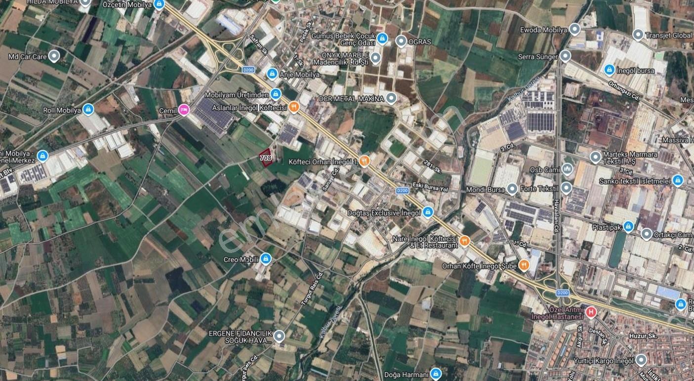 Bursa İnegöl Yenice Sanayi İçinde Ankara Asfaltına 300 Metre - Görsel 30