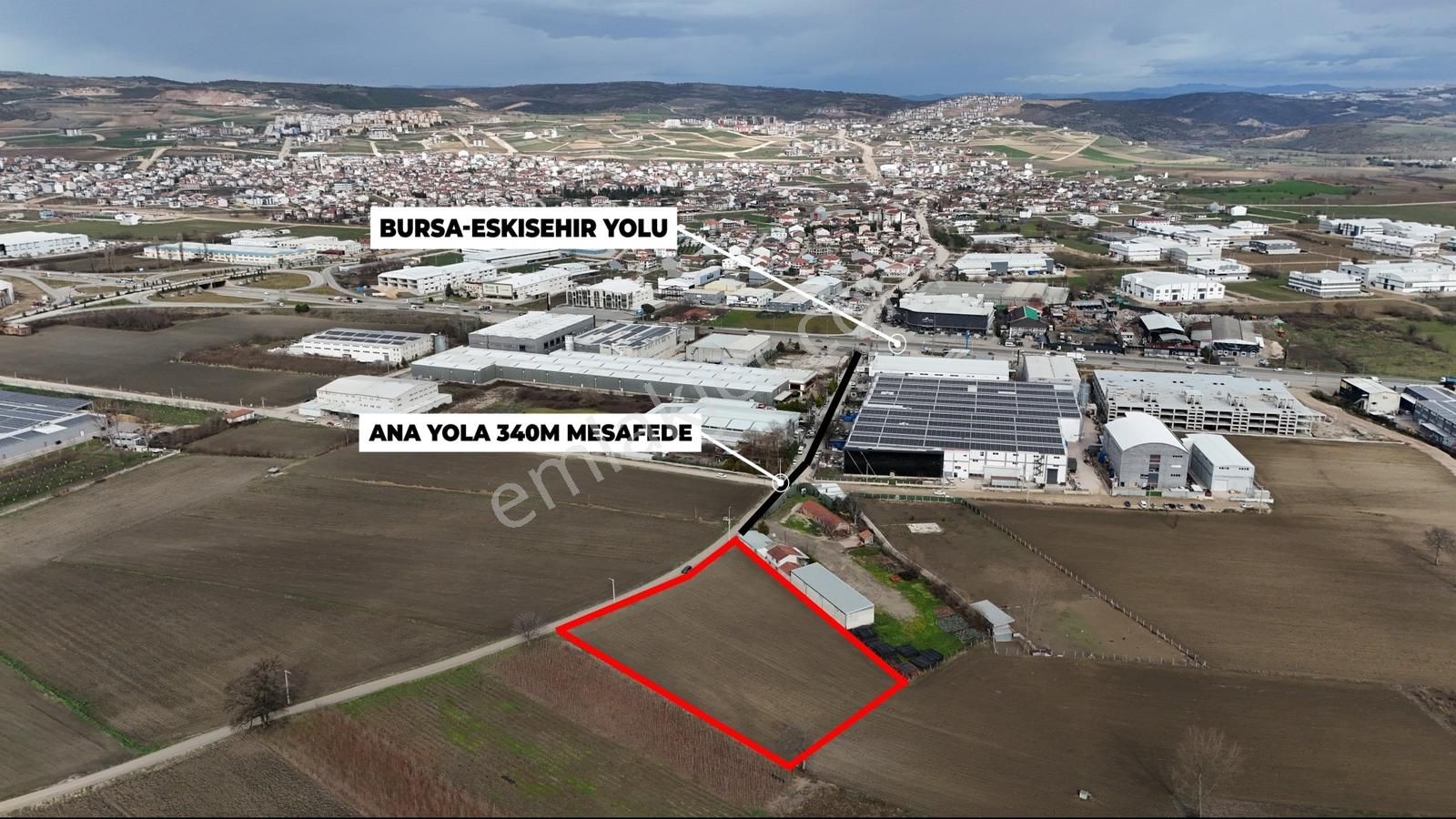 Bursa İnegöl Yenice Sanayi İçinde Ankara Asfaltına 300 Metre - Görsel 30