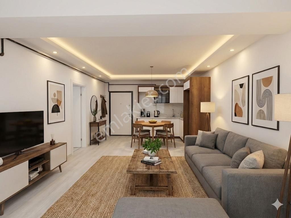 Seyrekte Cafeler Caddesinde Krediye Uygun 1+1 Satılık Daire