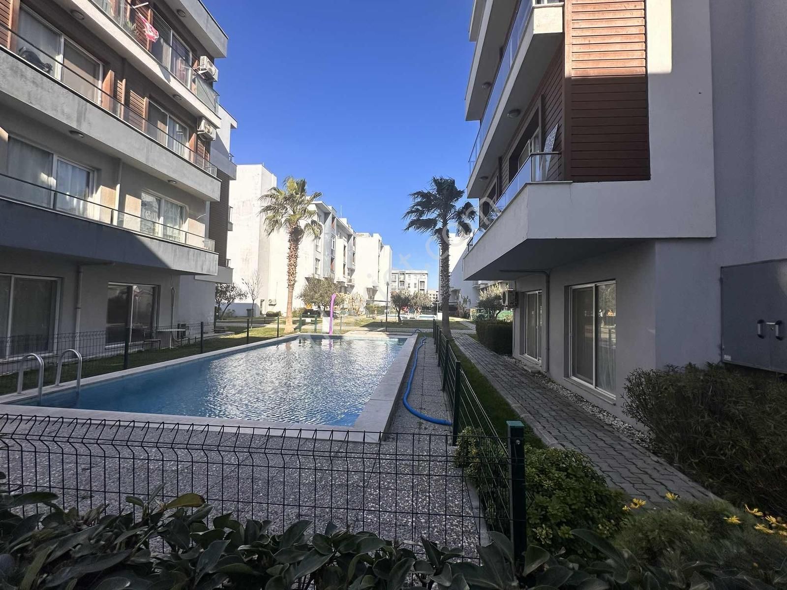 Seyrek Studıo Cıty 1. Etap | Havuzlu Sitede 1+1 Bahçe Katı Daire - Görsel 11