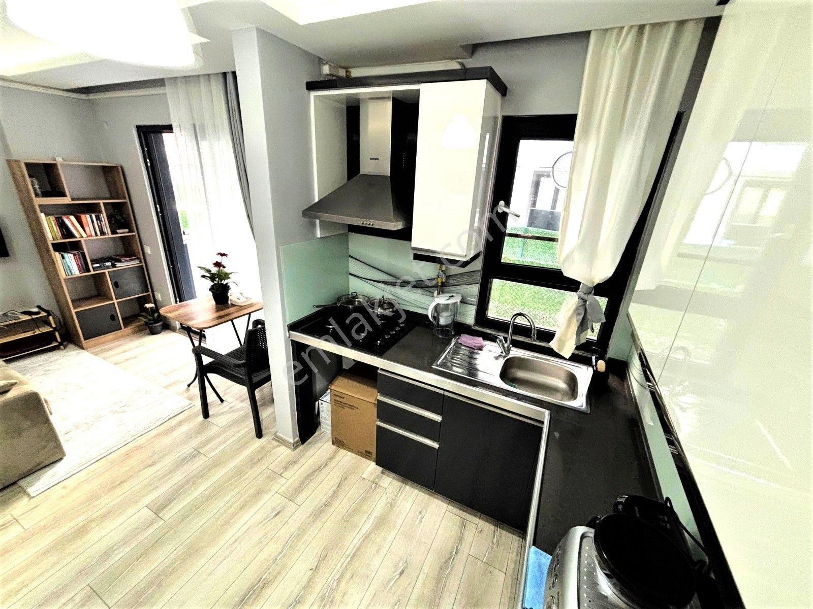 🟠🟠alfa'dan Akçay'da Satılık Yüzme Havuzlu Cam Balkon Kapalı Otoparklı Şık 1+1 Daire - Görsel 35