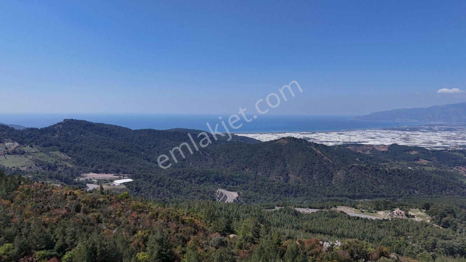 07 Truva Emlak'tan Kumluca Belen De Deniz Manzaralı Satılık Tarl - Görsel 35