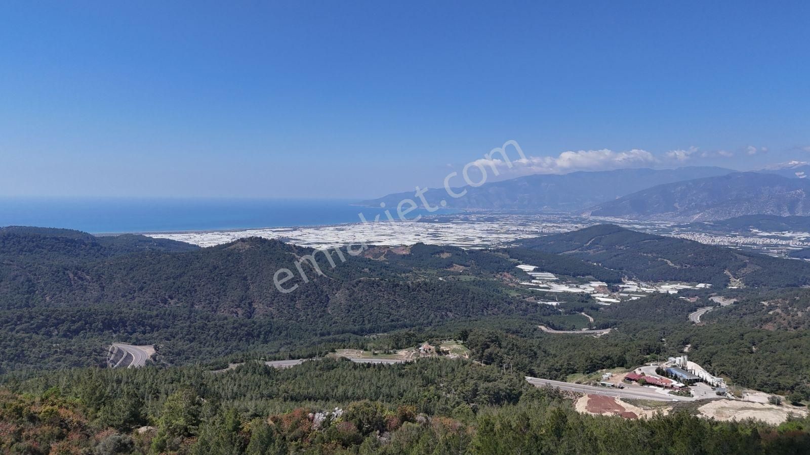 07 Truva Emlak'tan Kumluca Belen De Deniz Manzaralı Satılık Tarl - Görsel 18