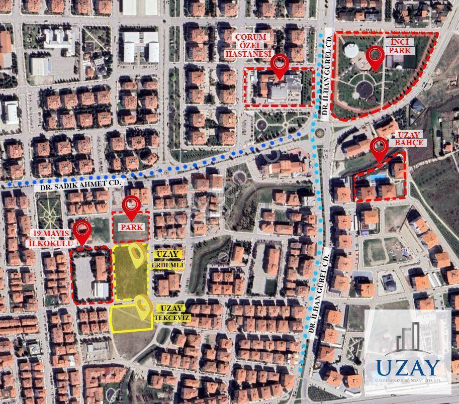 Güvenay - Uzay Tekceviz Projesi'nde Satılık 3+1 Lüks Daireler!
