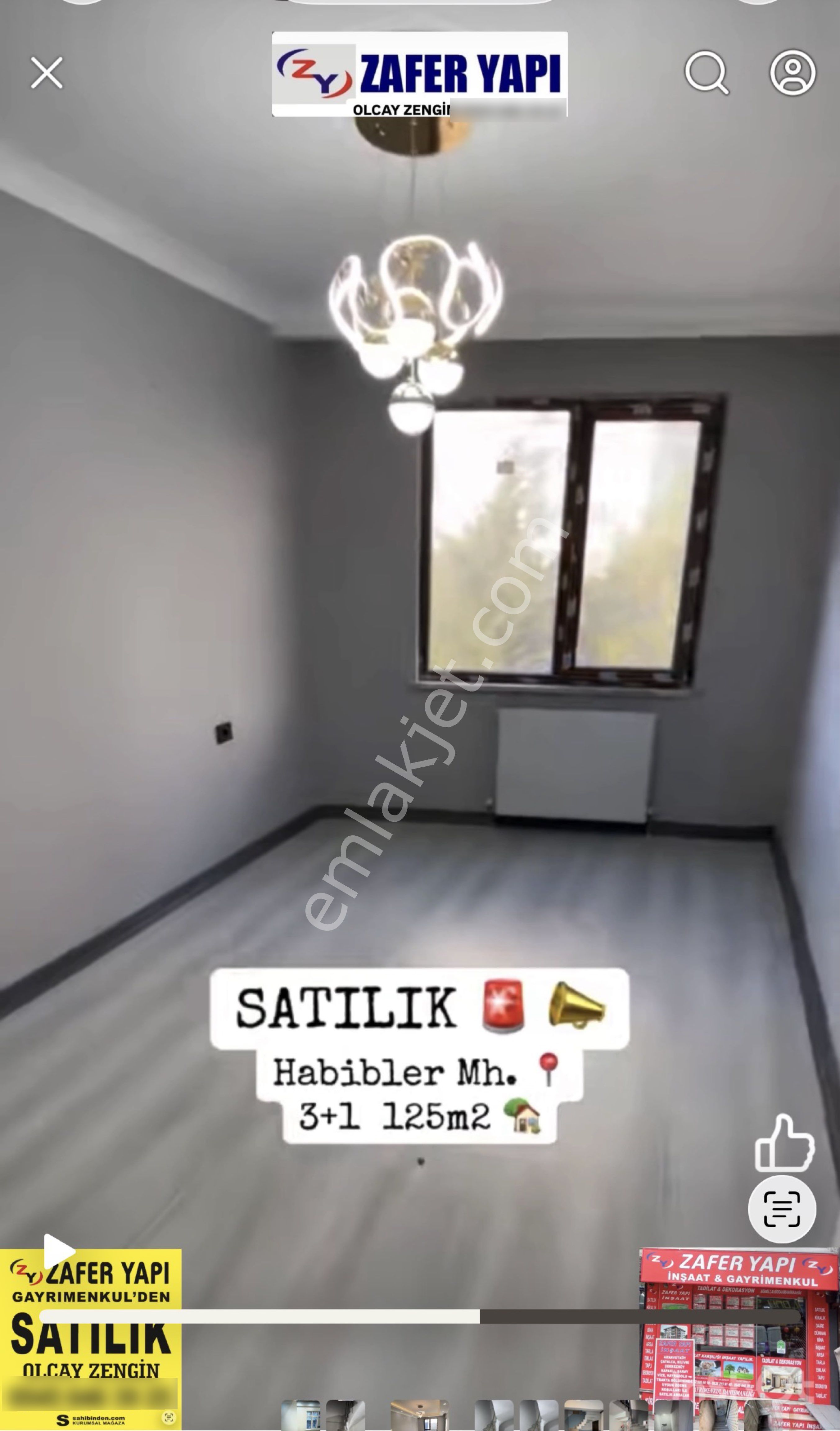 Zafer Yapıdan Satılık Sıfır Ortakat Daire 1.kat 3+1 115m2 Asansörlü Sultangazi Habipler Mahde - Görsel 18
