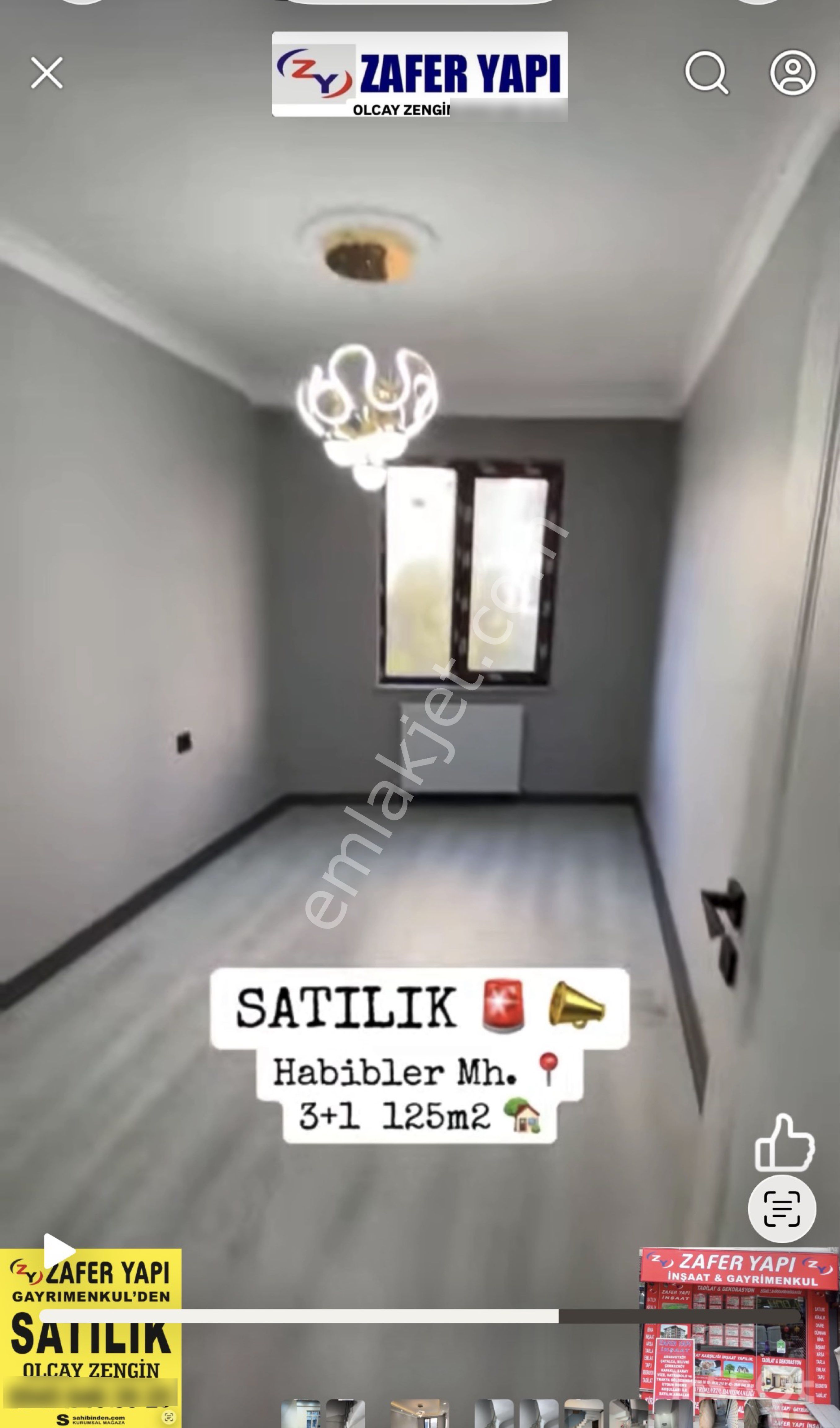 Zafer Yapıdan Satılık Sıfır Ortakat Daire 1.kat 3+1 115m2 Asansörlü Sultangazi Habipler Mahde - Görsel 19