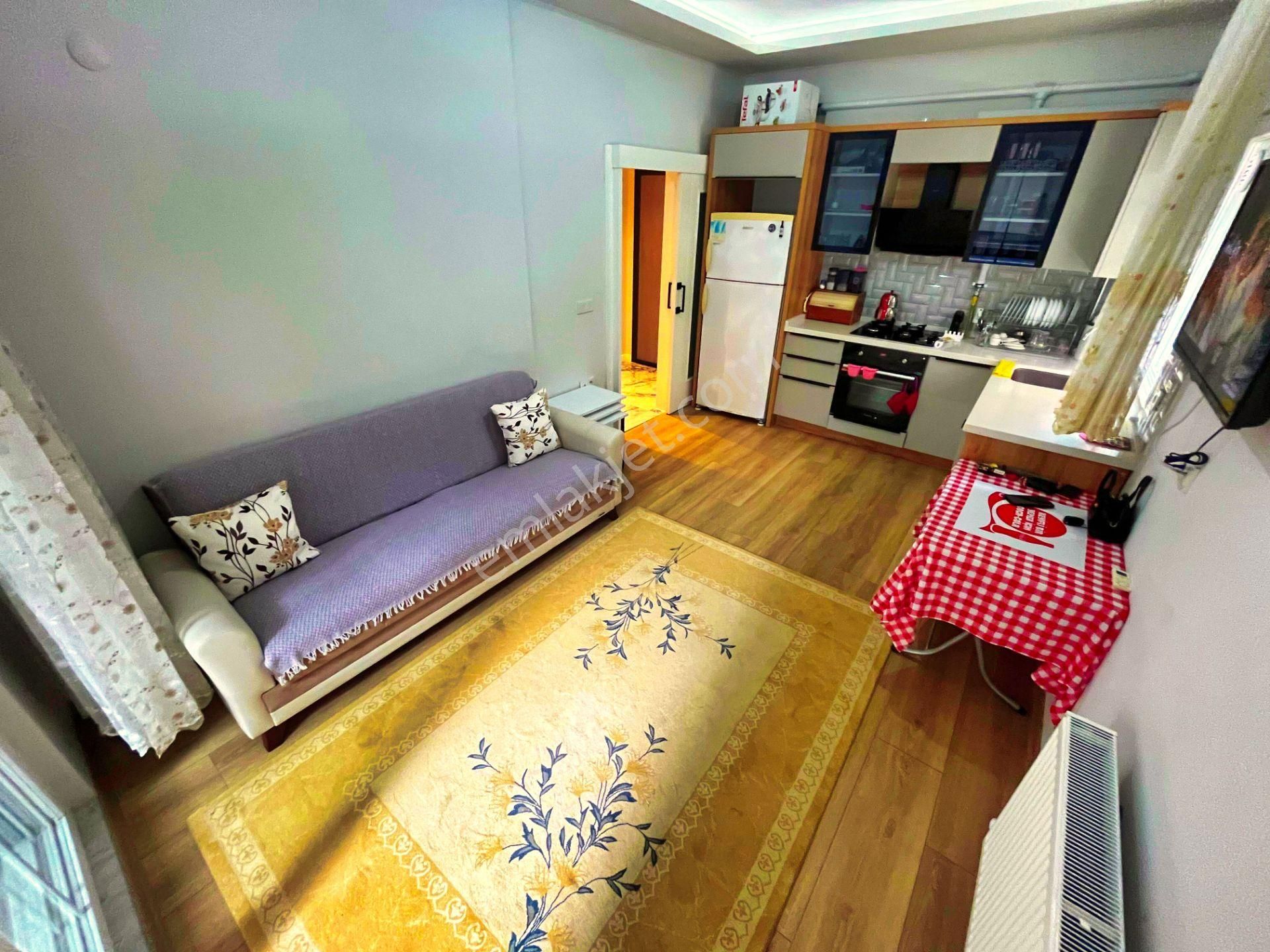 🔵🔵aktif'ten Yatırımın Tam Kalbi Akçay Merkezde 4 Yaşında Masrafsız Kombili Cam Balkonlu 1+1 Daire - Görsel 3