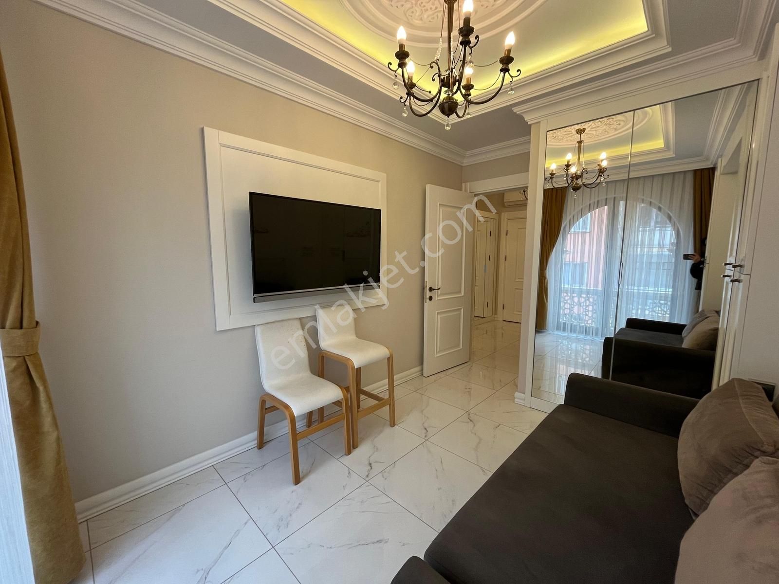 Bessden Collesium Rezidans'da Kiralık Eşyalı Lüks 1+1 Daire - Görsel 10