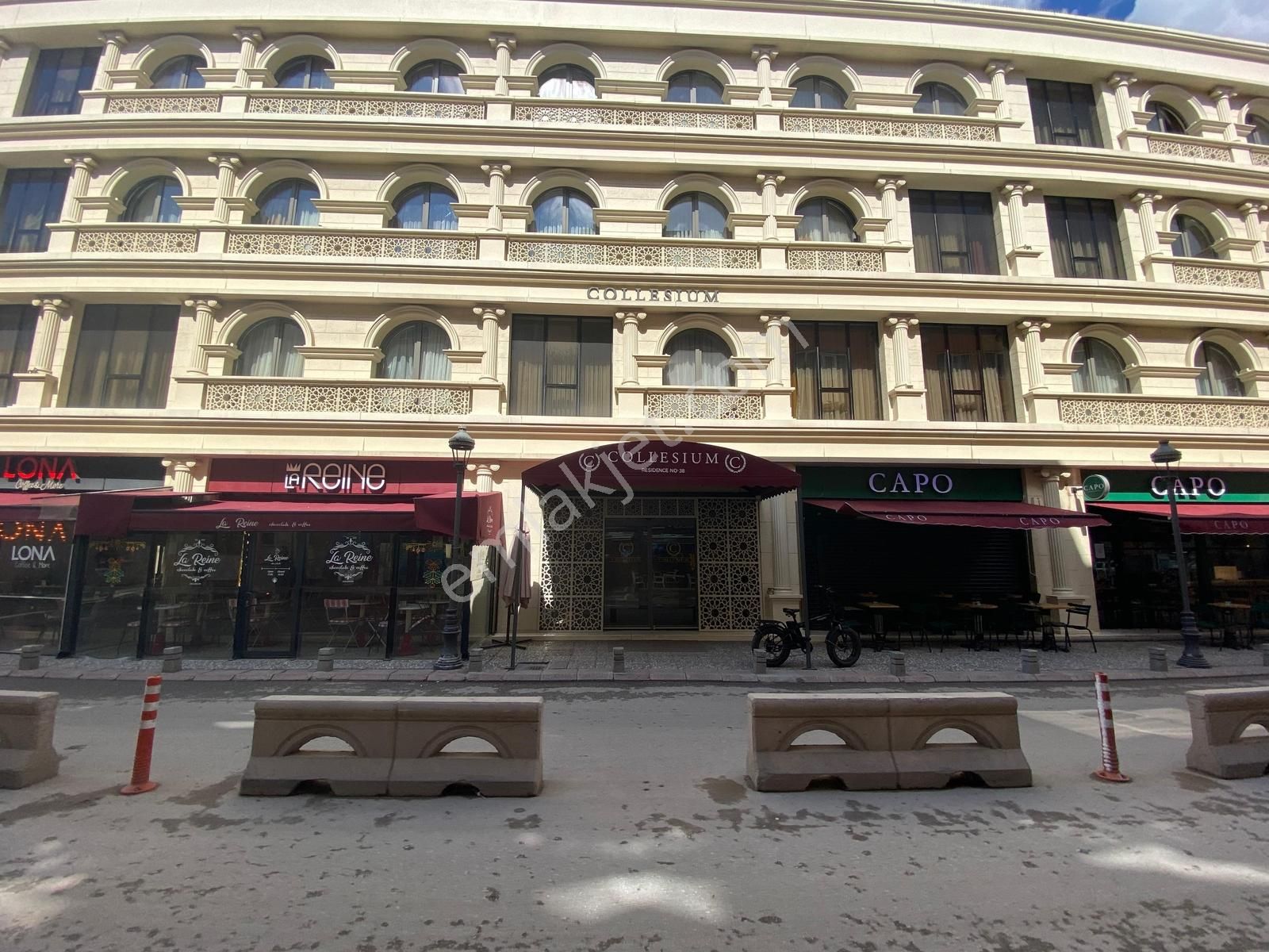 Bessden Collesium Rezidans'da Kiralık Eşyalı Lüks 1+1 Daire