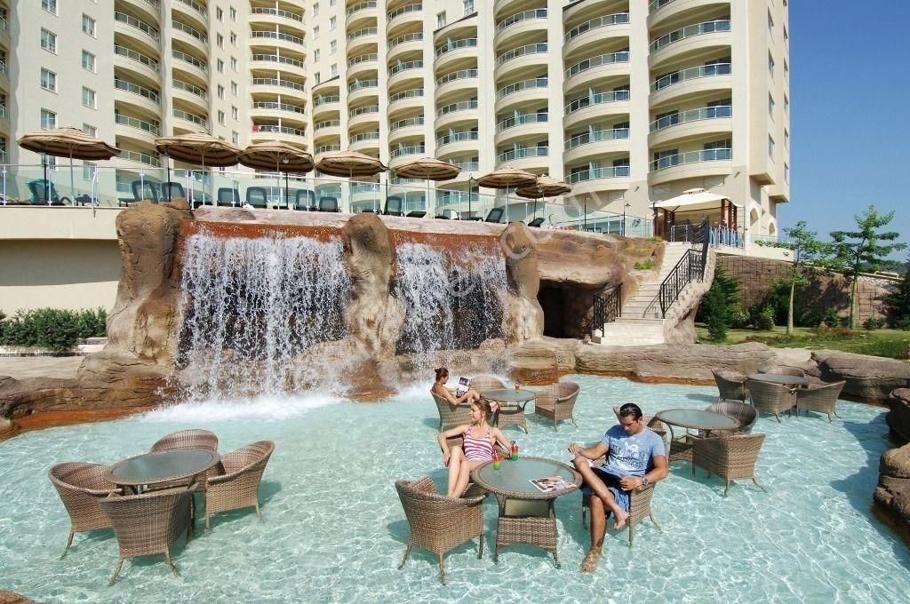 Alanya Gold City’de | Deniz Manzaralı | Full Kompleks 1+1 Satılık Daire - Görsel 15