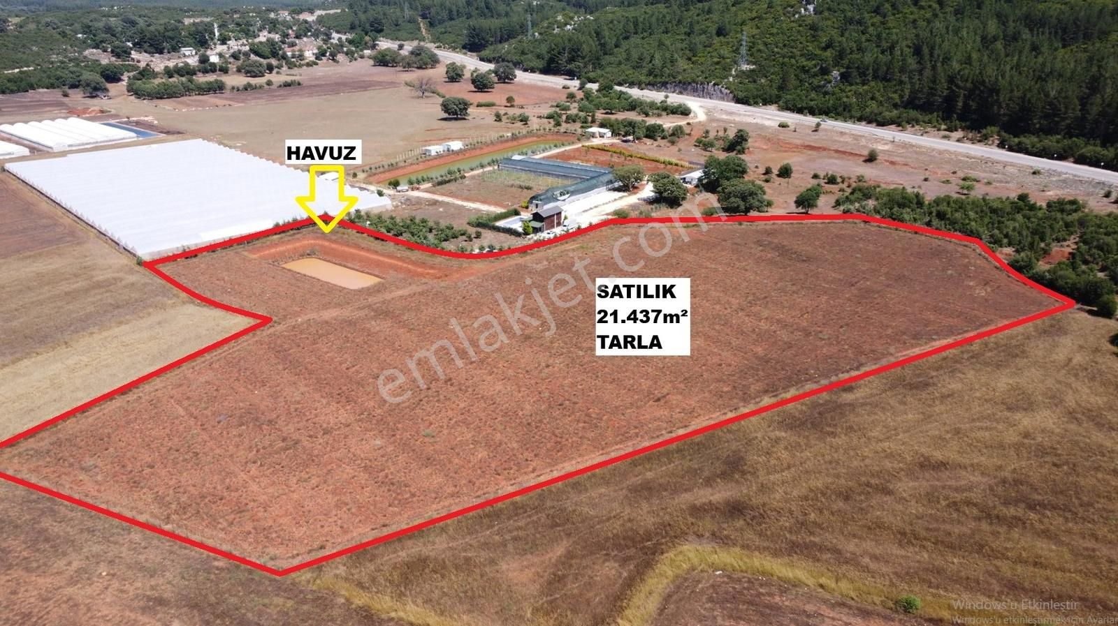 Vıp Gayrimenkul ' Den Kaş - Demre Arası Anayola Sıfır Arazi - Görsel 7