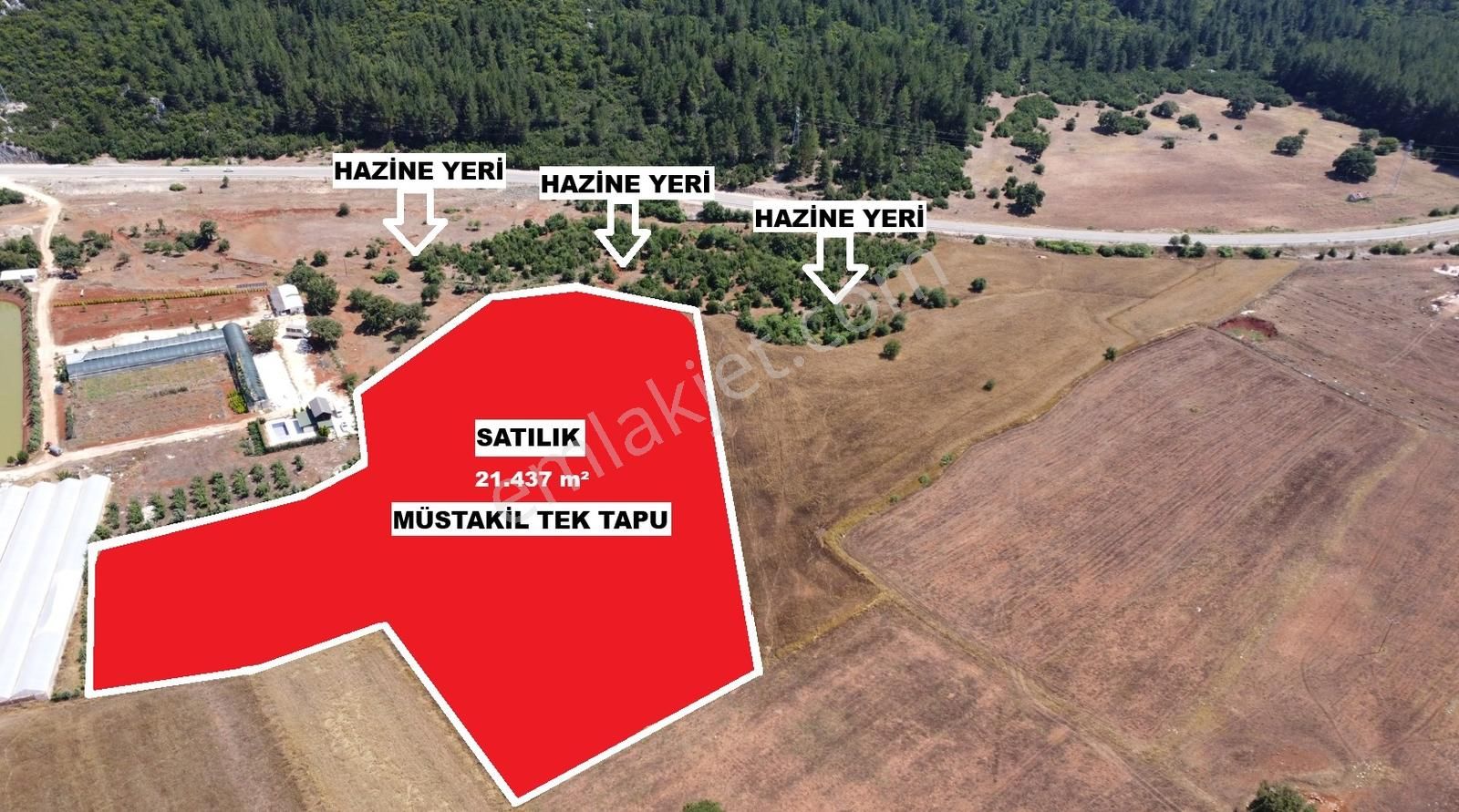 Vıp Gayrimenkul ' Den Kaş - Demre Arası Anayola Sıfır Arazi - Görsel 8