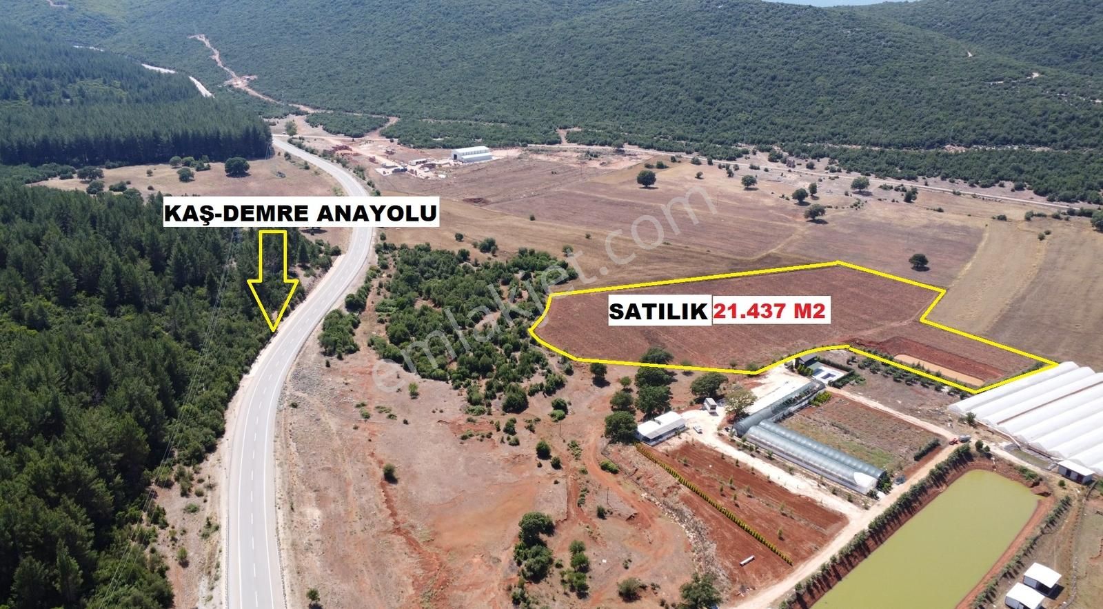 Vıp Gayrimenkul ' Den Kaş - Demre Arası Anayola Sıfır Arazi - Görsel 6