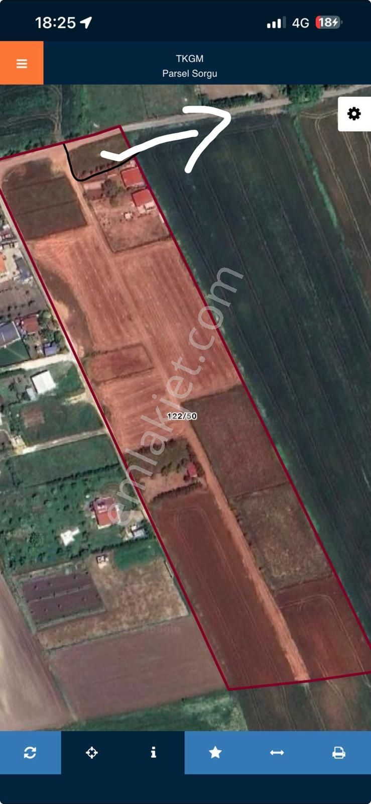 Çatalca Gökçeali Köyü 500m2 Hisseli Yola Cephe