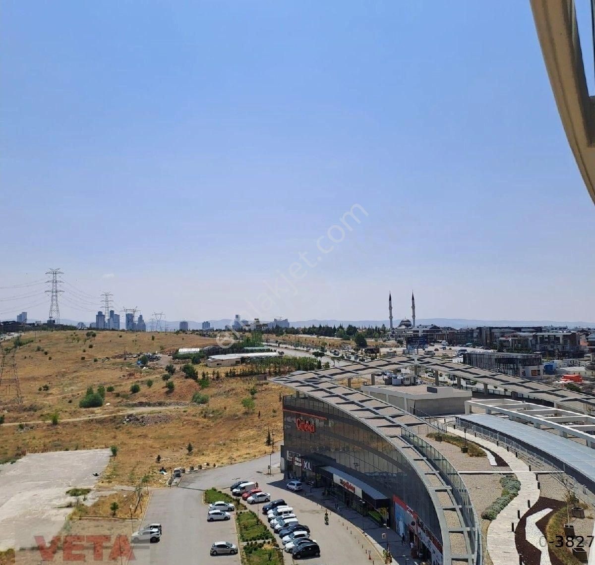 İncek Vista Kiralık Konut 1+1 Net 50 M2, Boydan Camlı, Balkonlu, Full Yapılı - Görsel 20