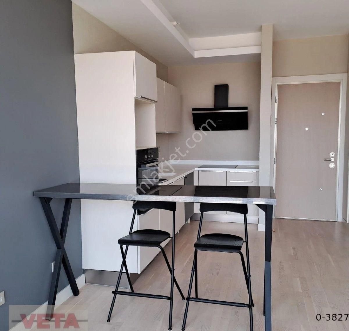 İncek Vista Kiralık Konut 1+1 Net 50 M2, Boydan Camlı, Balkonlu, Full Yapılı - Görsel 5