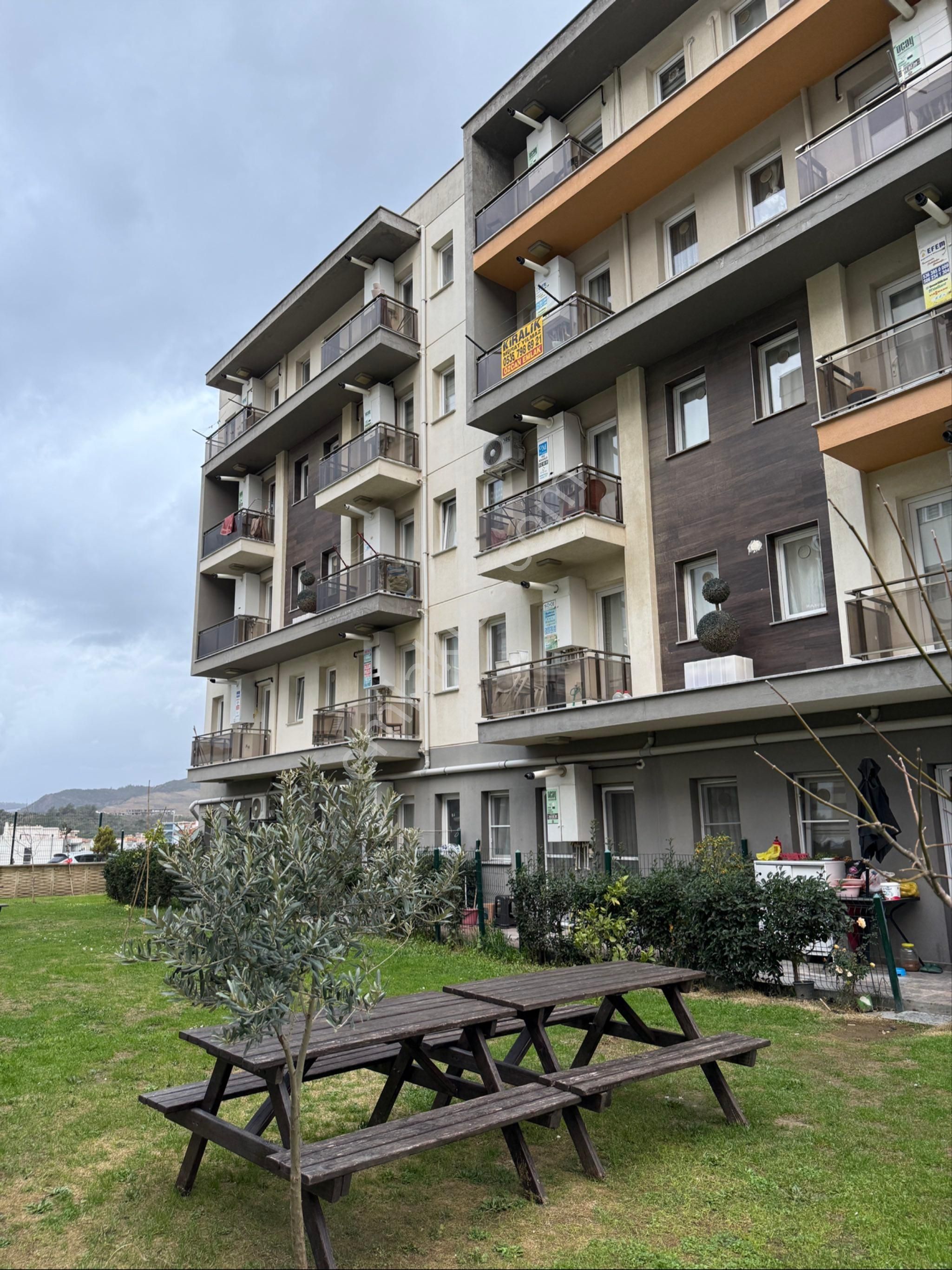 Söke Yenikent’de Kiralık 1+1, Full Eşyalı Havuzlu Sitede