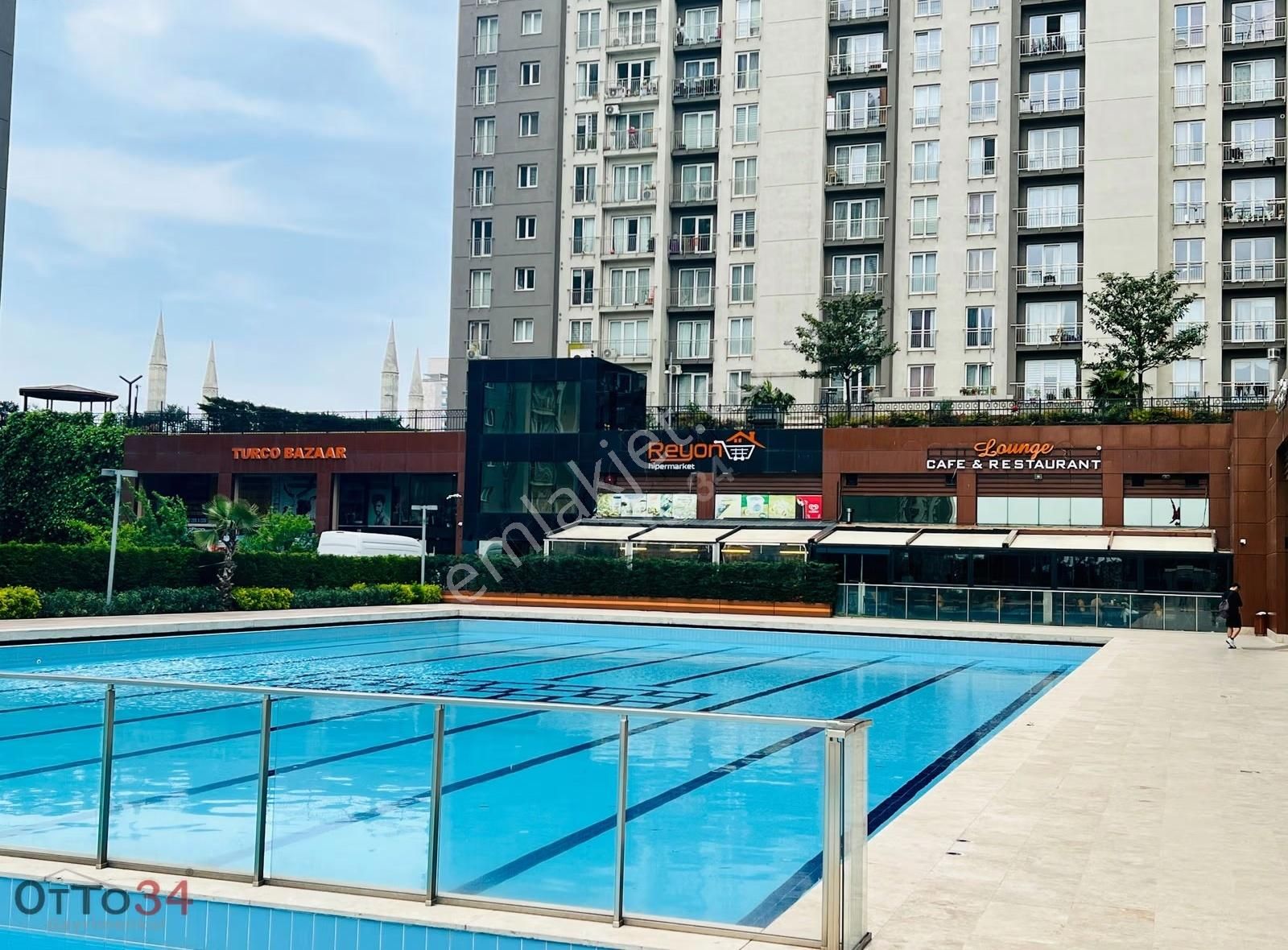 İnnovia 3.etap Ta Havuz Cephe Eşyalı Kiralık 1+0 Daire - Görsel 7