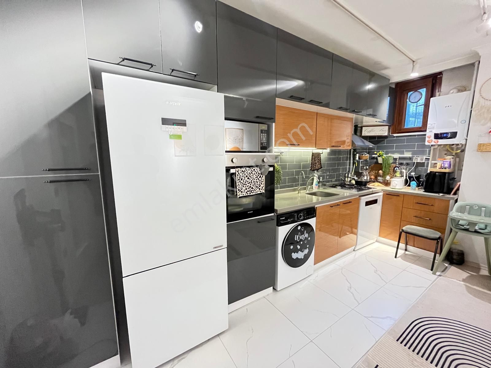 Seba'dan Fevziçakmak 1+1 60m2 Özel Lüks Yapılı Satılık Bahçeli Bahçe Katı - Görsel 15