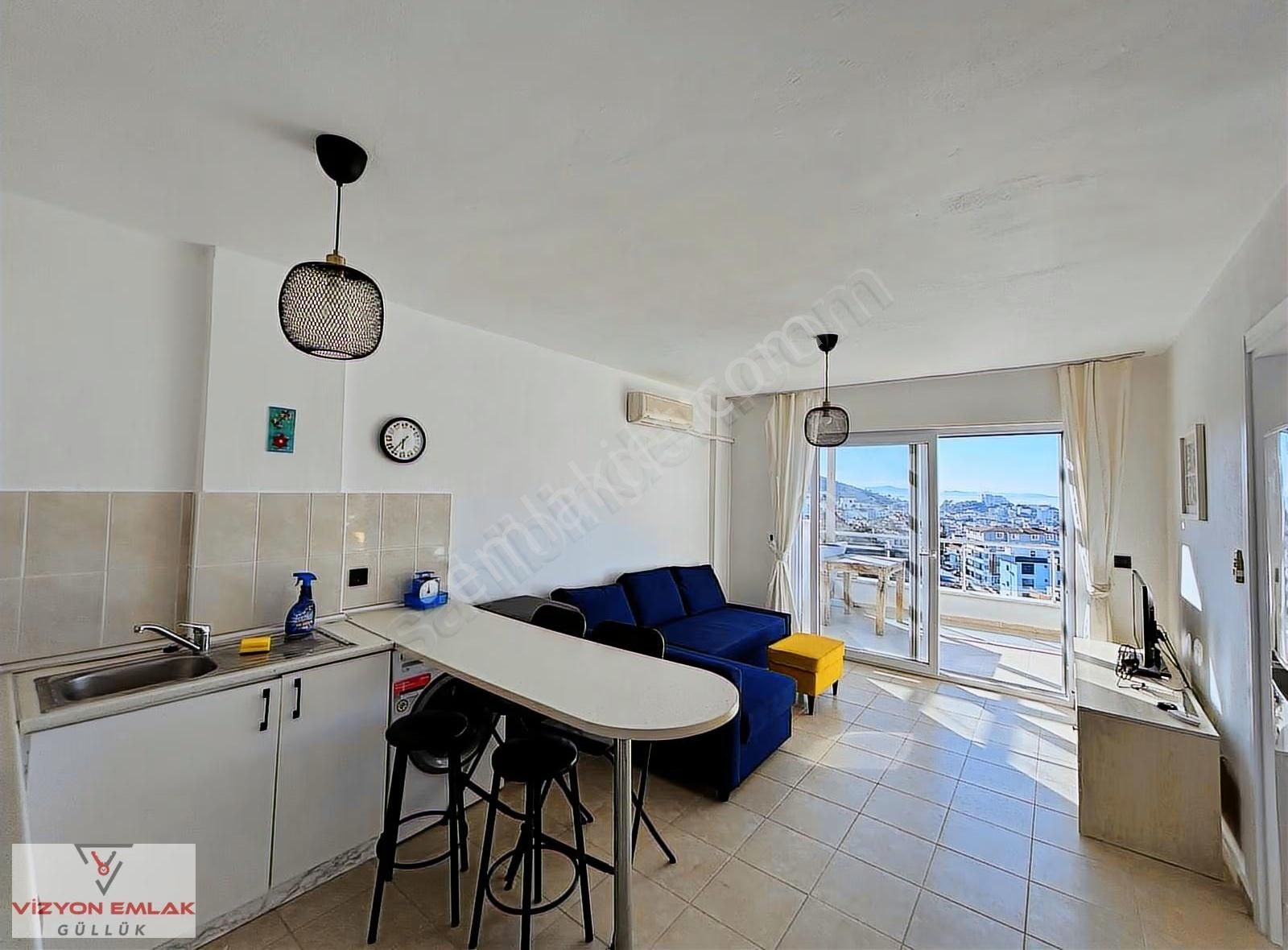 Milas Güllük Site İçerisinde Full Deniz Manzaralı Satılık Daire - Görsel 4