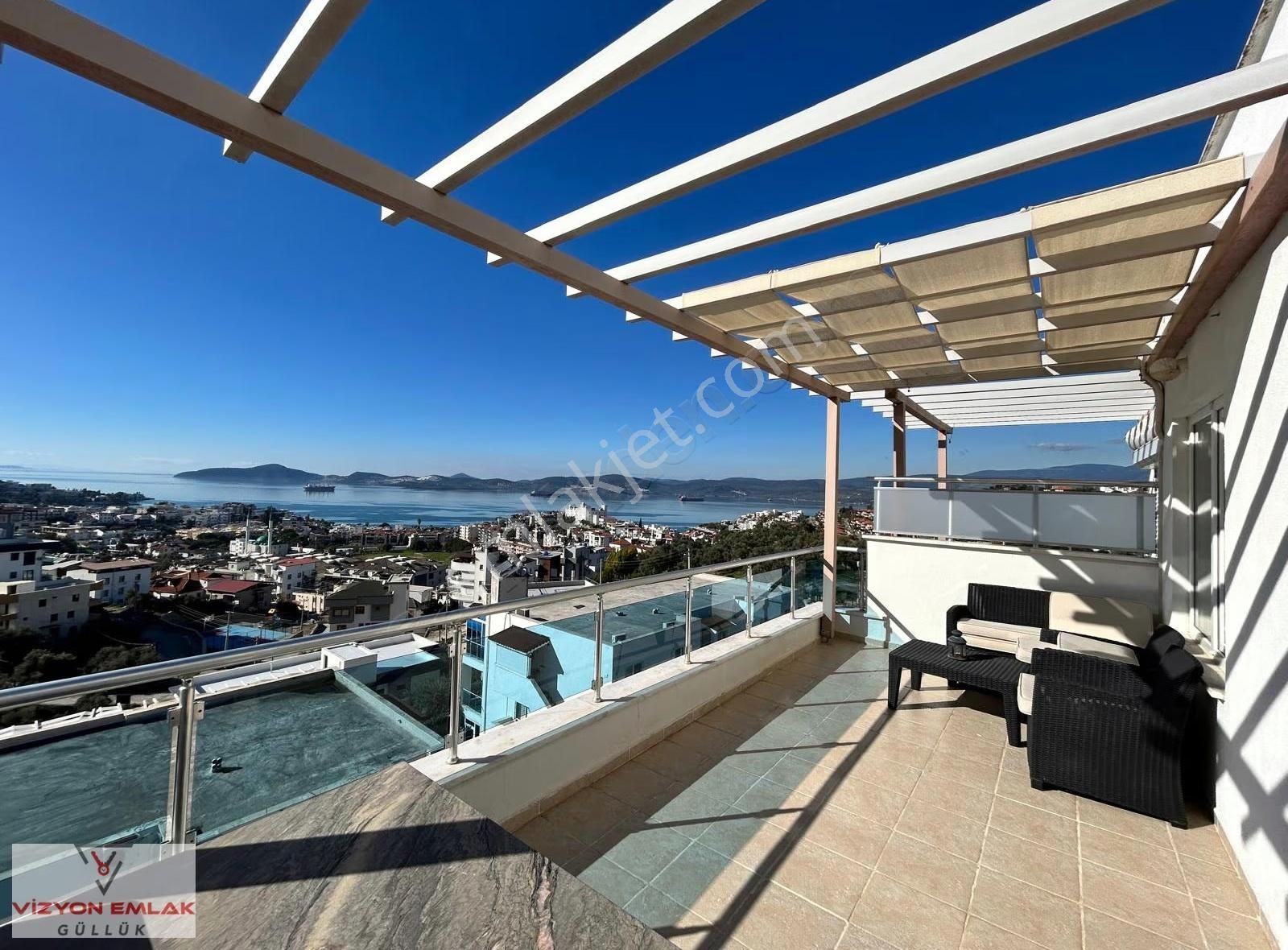 Milas Güllük Site İçerisinde Full Deniz Manzaralı Satılık Daire - Görsel 6